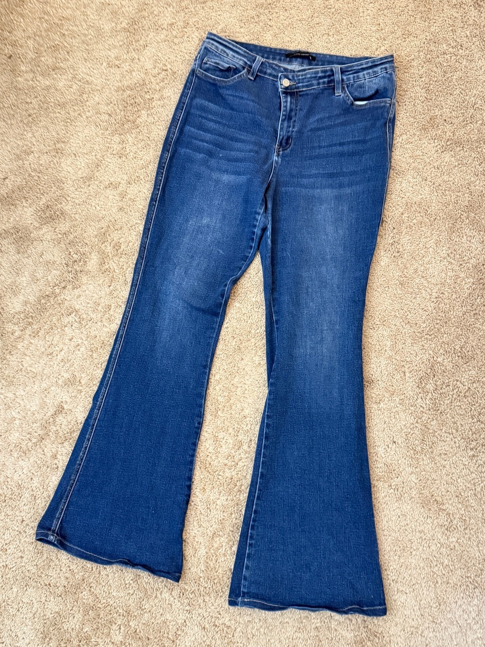 Flying Monkey Deep Blue Flare Jeans